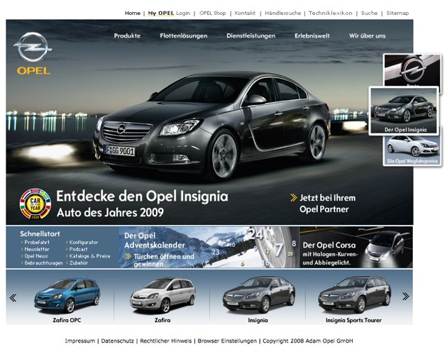 Opel (Homepage)